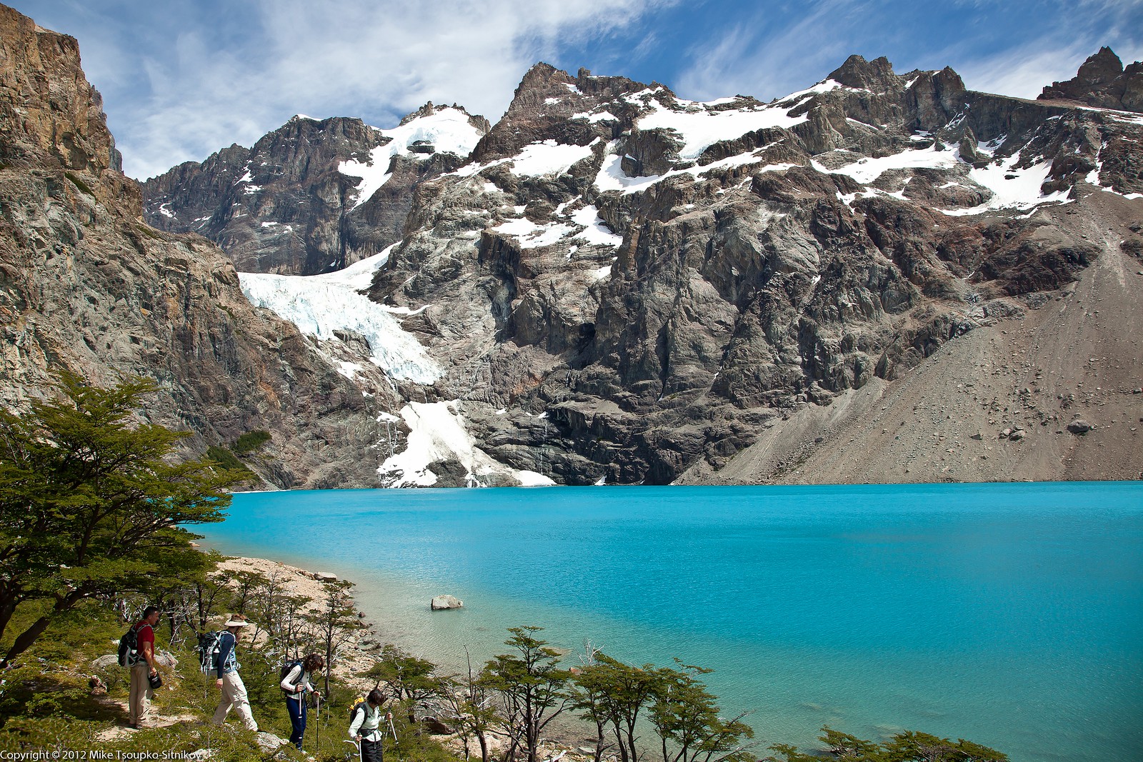 Laguna Azul and the Glacier